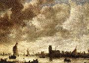 Jan van Goyen View of the Merwede before Dordrecht oil on canvas